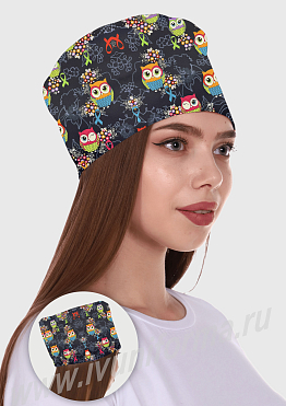 Колпак медицинский на липучке унисекс арт. ГУ-12-330-СТР